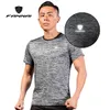 Mode Männer t-shirt Sport Gym Shirts Top Tees Nacht licht Lauf hemd männer Crossfit Fitness Dry fit camiseta laufen hombre