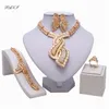 Fani Dubai Goldschmuck-Sets Großhandel italienische Brautschmuck-Sets für Frauen Mode-Statement-Set Marke