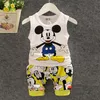 Baby Boys Summer Clothes Sets Newborn Baby Cotton Vest+Shorts 2PCS Tracksuits For Bebe Boys Infant Sports Suits Clothing Sets Outfits