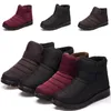 디자이너 - TS 보라색 따뜻한 방수 통기성 트레이너 코튼 신발 무료 배송 크기 35-46