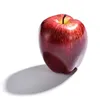 1pc rouge artificiel délicieux pommes décoratifs décoratifs pommes artificielles d'enseignement aide fruits mini fruits et légumes artificiels