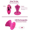 Meselo Zungenvibrator Saug lick 10 Modus Sexspielzeug für Frauen Masturbator Fernbedienung Nippel Klitoris Stimulator USB -Ladung Y199024970