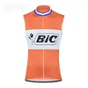 BIC Team Cycling Jersey kamizelka Summer Men Men Bike Tops Szybkie suche ubrania MTB Rower Sports U71705321N