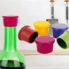 Free Shipping 5 Colors Silicone Wine Bottle Stopper Fresh Wine Bottle Cap Sealed Seasoning Bottle Stopper