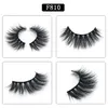 3D Mink rzęsy 5 par fałszywe rzęsy Handmade Natura Długie Fake Eye Lashes Extension Eyelash Hair 5 Pairs / Box