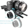 Freeshipping A-B Stop Follow Focus C2 con Gear Ring Belt para Nikon / Canon / Sony DV / Camcorder / Film / Video Cameras Se adapta a soportes de varilla de 15 mm