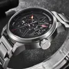 Mode luxe merk Pagani Leather Tourbillon Automatisch horloge Men Polship Men Mechanische stalen polshorloges Relogio masculin