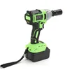 98F 20000mAh Brushless Cordless Impact Wrench Electric Driver Drill 320N.m W/ LED Light
