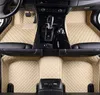 Custom Made Car Floor Mats för Ford Fiesta Focus MK2 Explorer Kuga Fusion Ranger Ecosport Mondeo 4 Bil Tillbehör Bilmattor