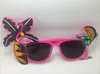 Flamingo Gafas de sol Fiesta Verano Gafas de piña Playa hawaiana Sombra Cosplay Escenario nocturno Vestir Gafas Gafas de sol al aire libre TLZYQ762