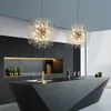 Sneeuwvlok Moderne Kroonluchter Lampen Nordic Stijl LED Lamp Creatieve Persoonlijkheid Crystal Model Atmosfeer Hanglamp Armatuur