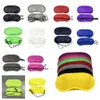 Black Eye Máscara Poliéster Esponja Soft 4 Camadas Shade Som Cover Cobertura Blackout Sleep Eyeshade Máscara para dormir Viagem RRA2487