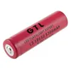 Новый 100% GTL батареи 18650 5300mAh 3.7V перезаряжаемые е батарея лития Бесплатная доставка