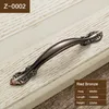 2 pcs Antique Door Handles Metal Drawer Pulls Vintage Kitchen Cabinet Knobs Furniture Hardware