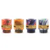 TFVAir Airflow 810 Drip Tip Résine époxy Laiton Drip Tips Contrôle du débit d'air Embouchure large pour TFV8 TF12 Prince Big Baby DHL