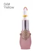 Crystal Jelly Lip Balm Lipstick Flower Temperature Couleur Changer de brillant lèvre Transparent transparent longue durée de maquillage 9932726