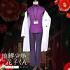 Anime kostymer jibaku shounen toalettbunden hanako kun tsuchigomori cosplay tsuchigomori wig glas228s