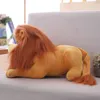 Jouet lion en peluche une pièce, poupée douce, décoration de chambre d'enfant, oreillers de couchage de haute qualité pour garçons et filles