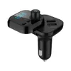 Car MP3 Player Multi-função cigarro Bluetooth Receptor de música U Disk Car Lighter Car Charger Bluetooth