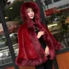 New Fashion Brides Bridal Fur Shawl Woman 2018 Winter New Imitation Fur Cloak Short Coat Womens Cape