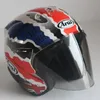 Sicurezza del casco della mezza motocicletta Flip Up Moto Racing Off Road Casco Capacete Dot Certificato Summer Season1