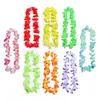 50 pcs/pack hawaïen Leis couronne collier fleur artificielle pour la fête de mariage décoration fournitures bricolage cadeau décoration