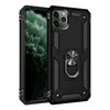 Antifall Armor Bracket Phone Case voor iPhone 11 Pro X XR XS Max 7 8 Plus Samsung Galaxy S20 Ultra Note10 S10 S9 Plus Ring Stand Cover Case