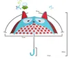 29 Styles Rain gear Lovely Cartoon animal Design Umbrella For Kids children High Quality 3D Ears Accessories 60CM M1048