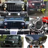 Per Hummer H1 H2 Fari 4quot LED Fendinebbia 2X H4 7 POLLICI 40w 75w Faro rotondo H13 Fari a LED per Jeep Wrangler JK3142773