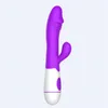 30 velocità a doppia vibrazione g-spot vibratore silicone coniglio vibratori impermeabili di massaggio di dildo sesso giocattoli per donne