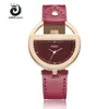 Semi-cercle unique Montre Femme Femme Creative Creative Mesdames Bracelet Bracelet Red Relogio Feminino 2018 Vintage Reloj Mujer