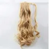 Ponytail Synthetic Hair Clip In Pony Tail Hair Ponytail Wig High Temperature False Hair Synthetic Wigs 15styles RRA1894