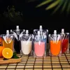 100pcs 100ml-500ml Stand up Packaging Bags Drink Spout Storage Pouch for Beverage Drinks Liquid Juice Milk Coffee11259Q