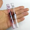 Steamroller Taster Pipe Glass Hand Made Pipe Wholesale Pipes for Smoking Tobacco Hand Pipes Hookah Heady Pocket Bubbler Free Shipping