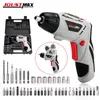 4.8V Electric Screwdriver Cordless Drill Mini Wireless Power With LED Light Dremel Multi-function DIY Power Tools With 45 Bits