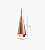 Nordic Modern Designer Rose Gold Glas Pendelleuchte Kronleuchter Beleuchtung für Halle Loft Dekoration Esszimmer Wohnzimmer LED-Leuchten