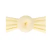 Monochrome nylon wide children's hair accessories Featured ball nylon wide children's headwear