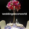 Wedding Arch Flower Stage Ślub Scena Tło Stojak Dekoracji Ramki Sztuczne Kwiat Układ Dekoracji Łuk Do Wesele Decor 20165