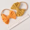 15 colori Baby Girl Bow Fasce di nylon Infantile neonato Fasce per capelli Archi Headwrap Accessori per capelli per bambini Regalo di Natale M2201