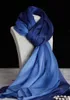 Lange grote 100% echte moerbeiboom zijde gradiënt kleur sjaal wrap sjaal sarongs zijden halsdoek 200 * 140cm fabrieksverkoop gemengd 10 stks / partij # 4104