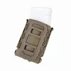 airsoft tactical AR 15 gun accessories M4 nylon 5.56 scorpion type soft shell magazine pouch 7.62 single mag pouch for hunting shooting