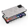 Honeycomb robusta caso ibrido di Armor For iPhone 11 Pro Max 2019 XS Max XR XS X 8 7 6s 6 Plus di copertura posteriore del telefono trasparente di caso NUOVO