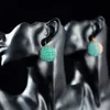 Antik mässing koppar rund dinglar hängande droppörhängen tillbehör för kvinnor ny mode etnisk boho kvinnor öron smycken