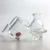 Ny 25mm XL Quartz Banger Nail med 4 mm tjock botten GTR Bubble Spinning Carb Cap 6mm Ruby Terp Pärlor för glas bongs