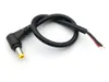 50st 2,5mm x 5.5mm DC POWER MANSPLOCK 18AWG CABLE 28cm