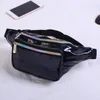 Laser -Fanny -Pack glänzende Taillenpackungen Hüftbeutel Frauen Bund Banana Cheast Bag Unisex Outdoor Strand Reisetasche Purse4291876