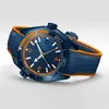 reloj de lujo reloj automático Super luminoso reloj de pulsera de acero inoxidable correa de caucho anillo de cerámica relojes de lujo para hombre orologio di l2574