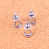 74pcs Charms castello faro pendenti placcati argento antico che fanno gioielli in argento tibetano fatti a mano fai da te 20 * 9mm