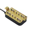 1PCS الغيتار الكهربائي مزدوج لفائف Humbucker جسر/ رقبة بيك آب سلبي مع ارتفاع مسامير الضبط متعدد الألوان