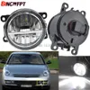 2pcs/pair Fog Lamp Assembly Super Bright LED Fog Light Halogen light 55W For Citroen C6 TD_ 2005-2013